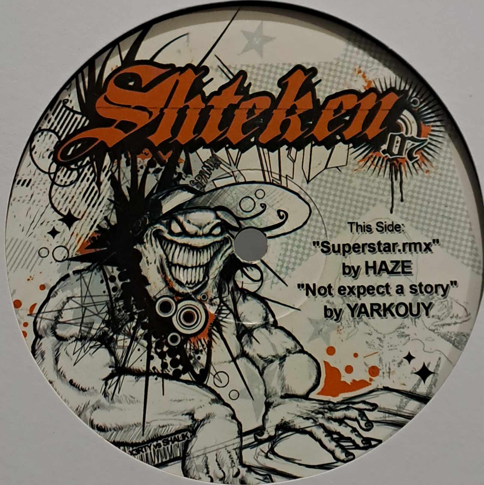 Shteken 07 - vinyle freetekno